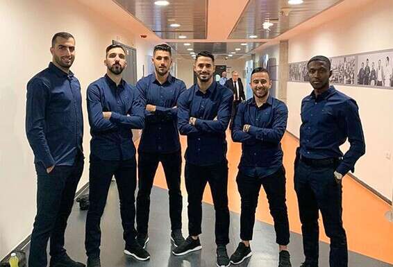 מימין: טוואטחה, סבע, כיאל, חבשי, דאבור וטאהא (צילום מתוך אינסטגרם)