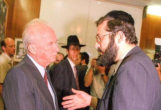 דרעי ורבין ז"ל // צילום ארכיון: לע"מ