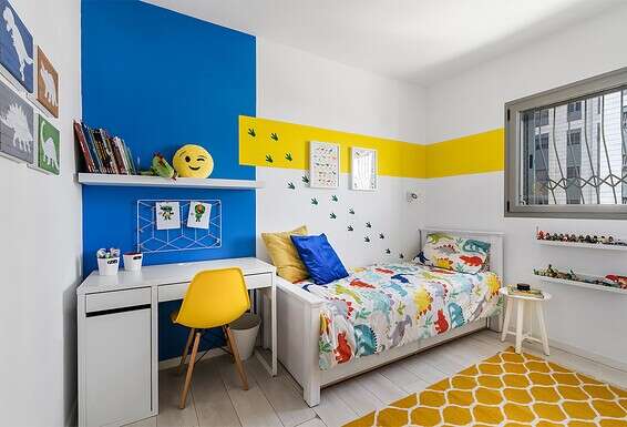 השארת קיר מינימלי ומאוורר // מעצבת: הילה אלטר, צילום: מאור מויאל