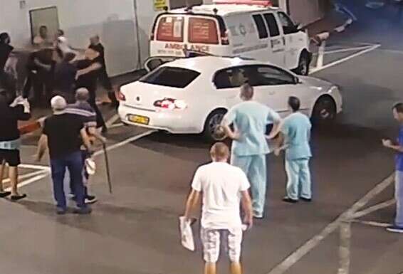 תקיפת צוות רפואי באיכילוב