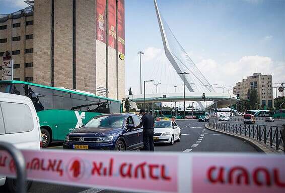 גם בירושלים סגר // צילום: אורן בן חקון