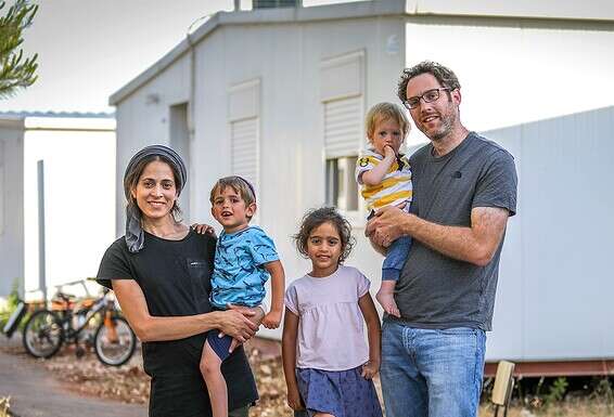 משפחת הופבאואר // צילום: אורן בן חקון