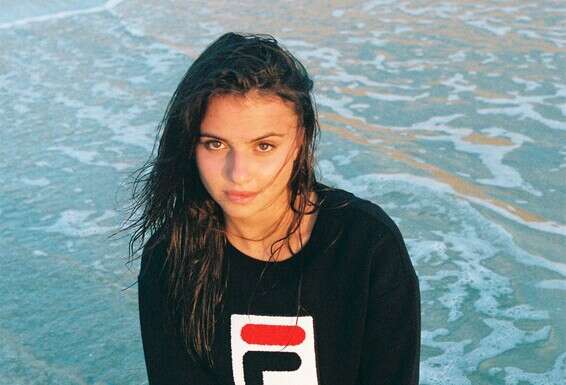 מדגמנת. "תמיד אהבתי אופנה"