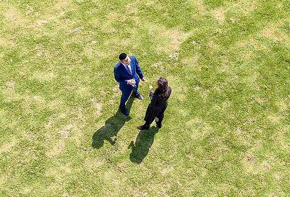 דוד גולד ורחלי גרואן, במעמד הצעת הנישואים