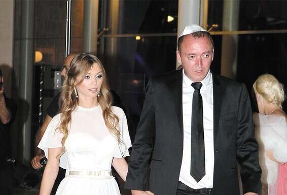 עם אשתו השנייה, אירנה "אני חושב ריאלית" צילום: שוקה כהן