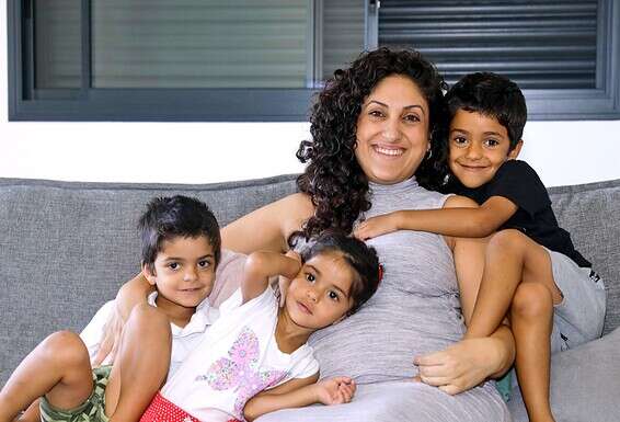 טל מויאל וילדיה // צילום: יהודה פרץ