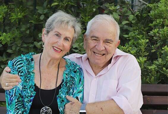 אמה וצביקה נאמן // צילום: יהונתן שאול