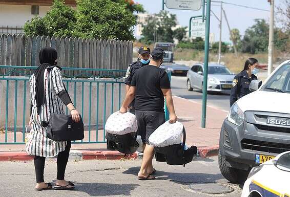 סגר ברמלה // צילום: יהונתן שאול