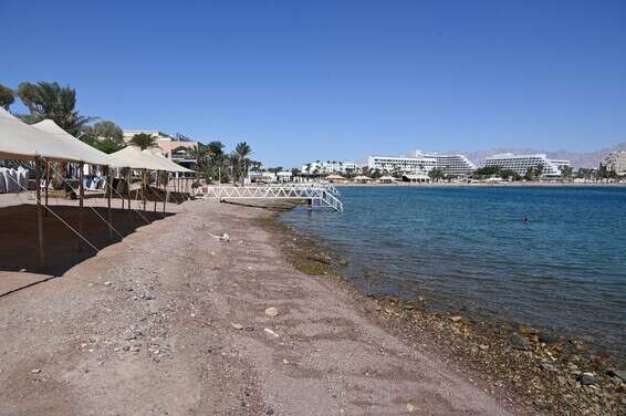 החופים ריקים לחלוטין // צילום: יהודה בן יתח