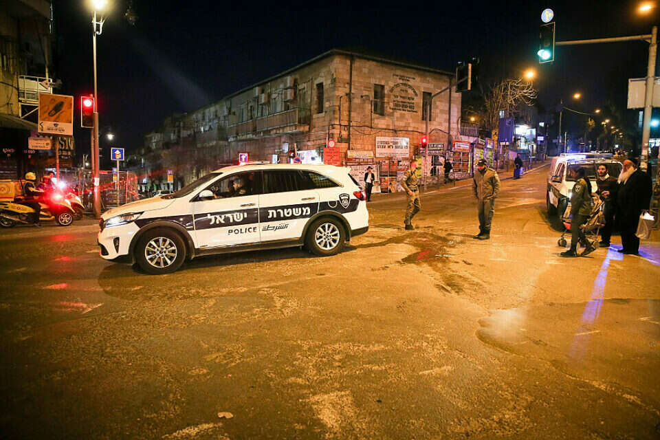 ניידת משטרה בירושלים (ארכיון) , אורן בן חקון