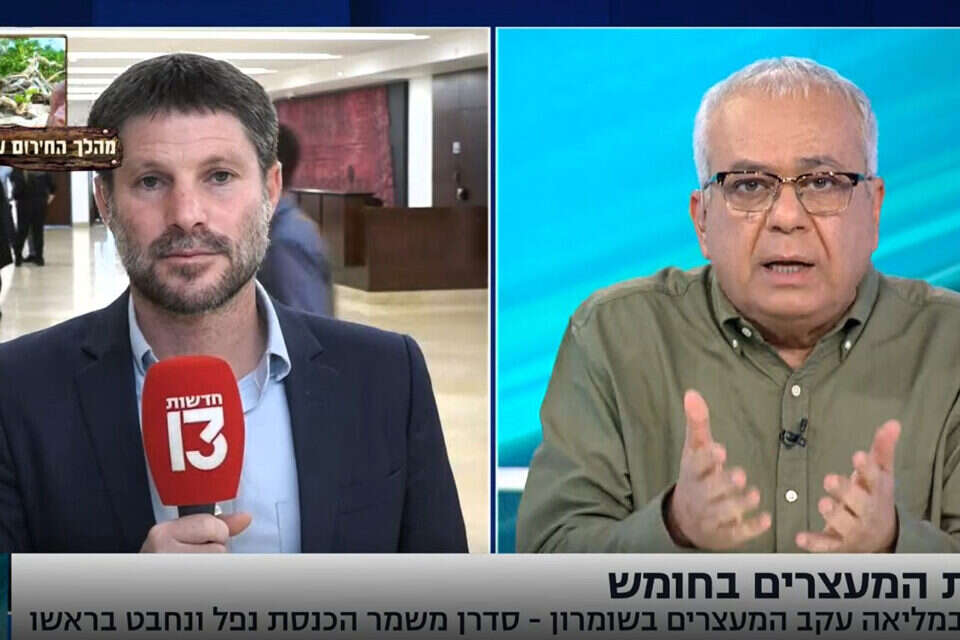 אמנון לוי מראיין את סמוטריץ' ,