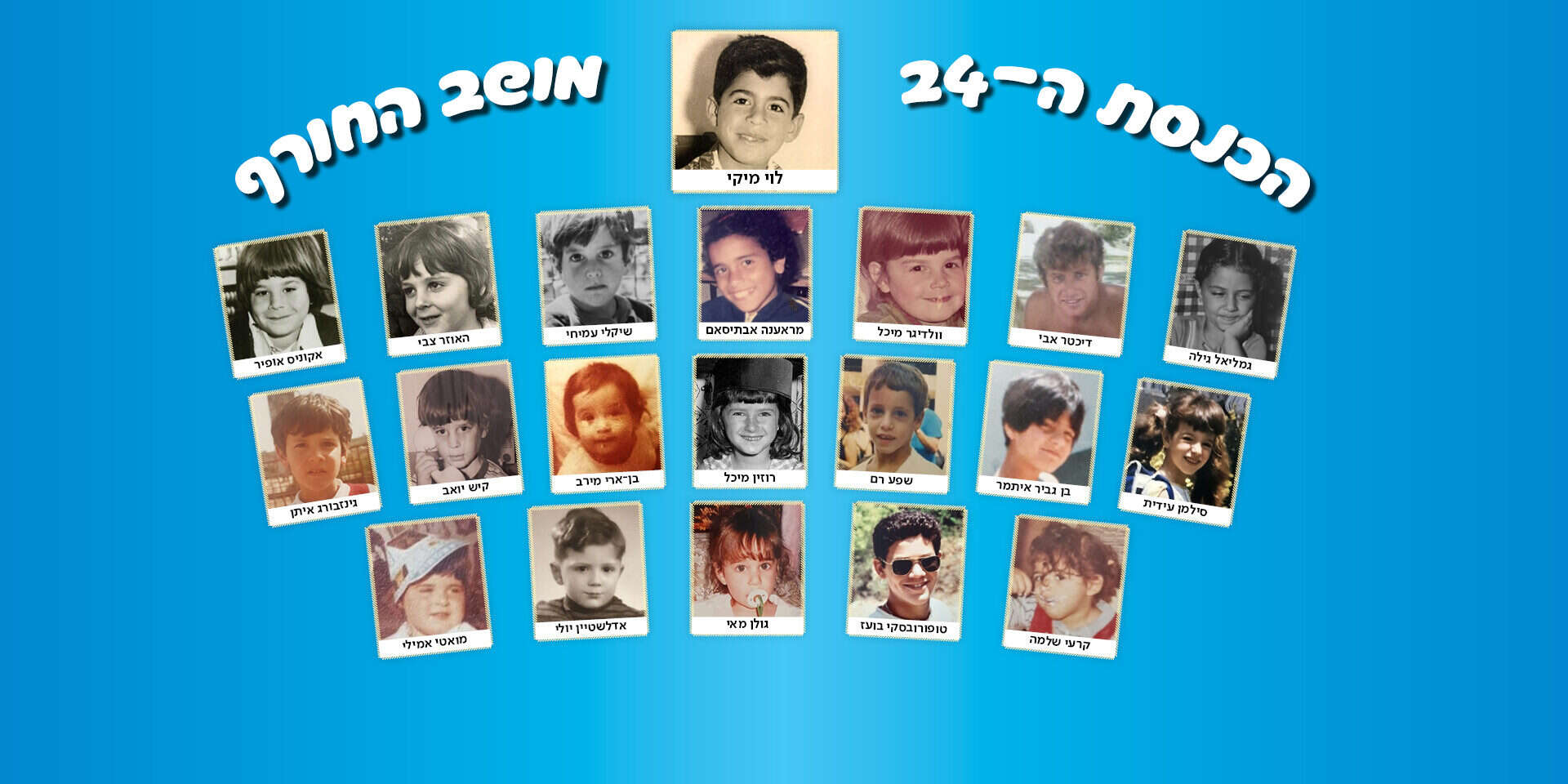 תמונת מחזור מדור הכנסת ,