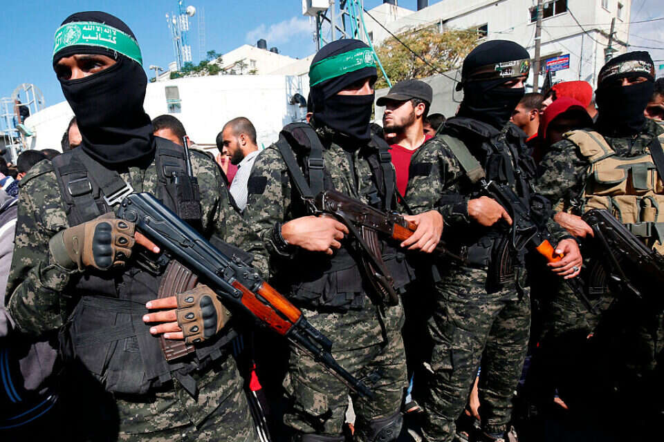 צילום: AFP // אנשי חמאס (אילוסטרציה) , 
