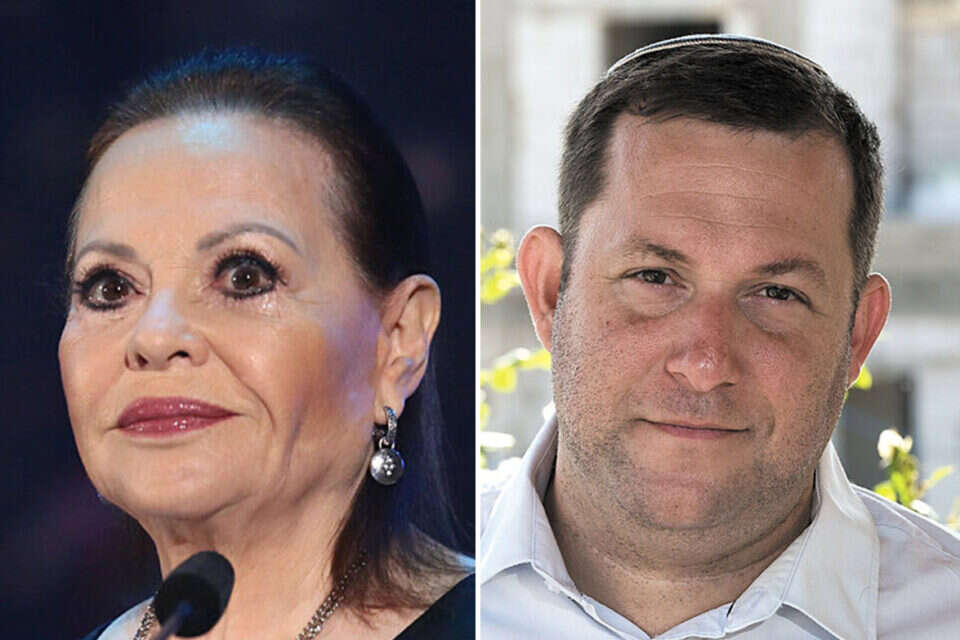יוסי דגן וגילה אלמגור: "הצילו את הפלשתיני" // צילום: קוק, גור דותן ,