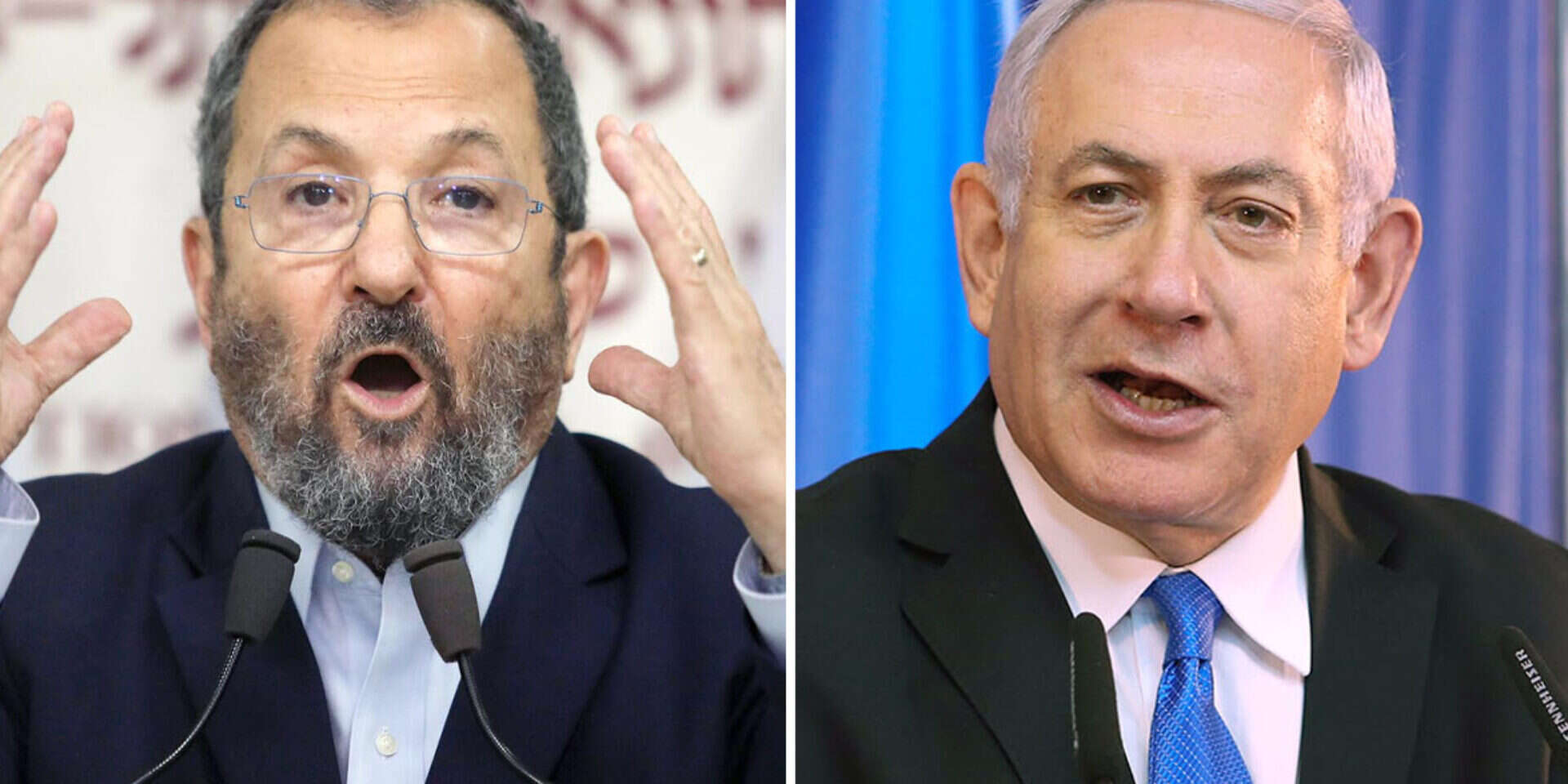 נתניהו, ברק // צילומים: אורן בן חקון, גדעון מרקוביץ' , 