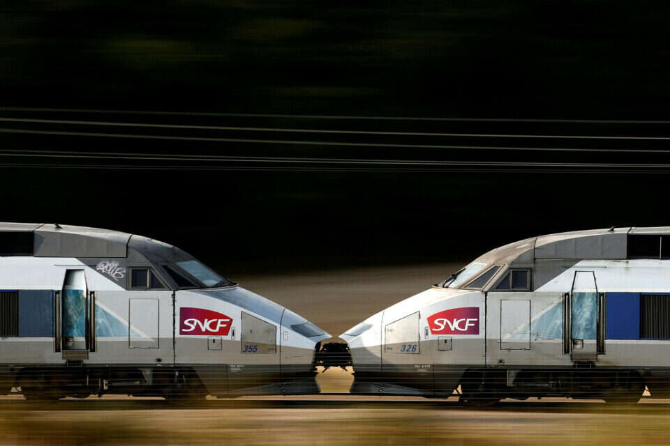 רכבות מהירות בצרפת // צילום: רויטרס ,