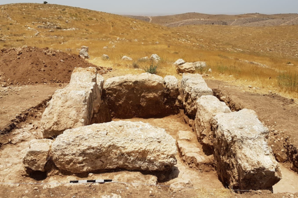 מגדל התצפית העתיק // צילום: רשות העתיקות ,