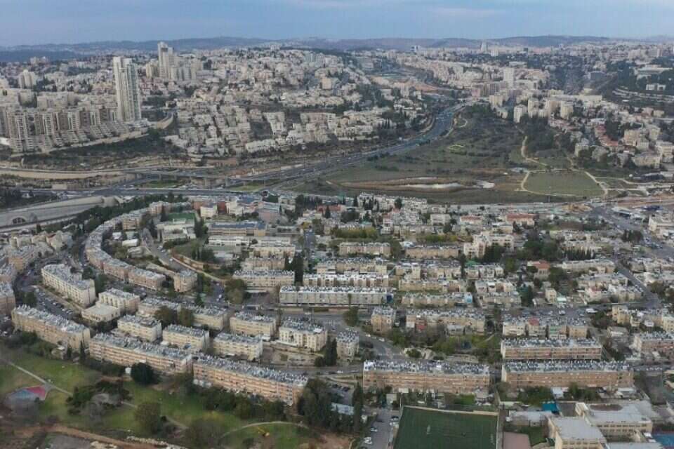 שכונת קטמונים ממעוף הציפור. צילום: אופיר אריה ,