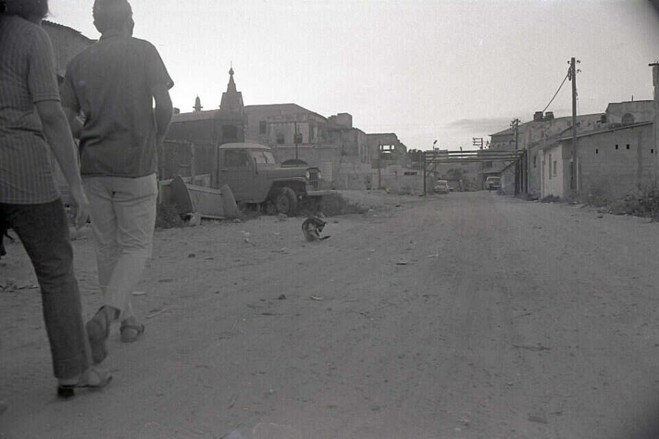 יפו העתיקה, 1974. "הפליטים הותירו נכסים שלא הורשו לחזור אליהם" , דודו גרינשפן