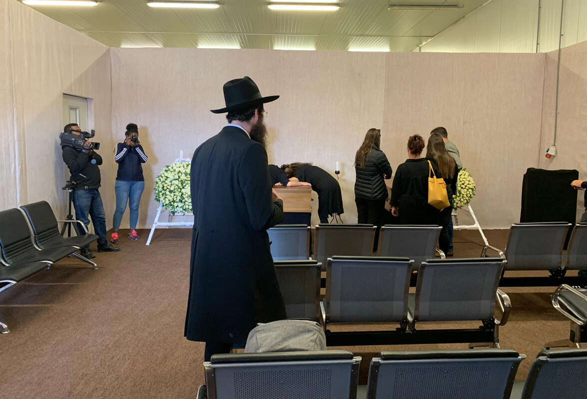 טקס האשכבה באדיס אבבה (צילום באדיבות המשפחה) ,