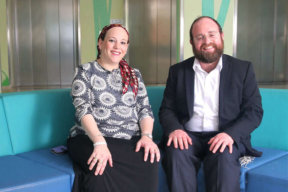 ראובן ודבורה גינזבורג // צילום: מרים צחי // ראובן ודבורה גינזבורג // צילום: מרים צחי ,
