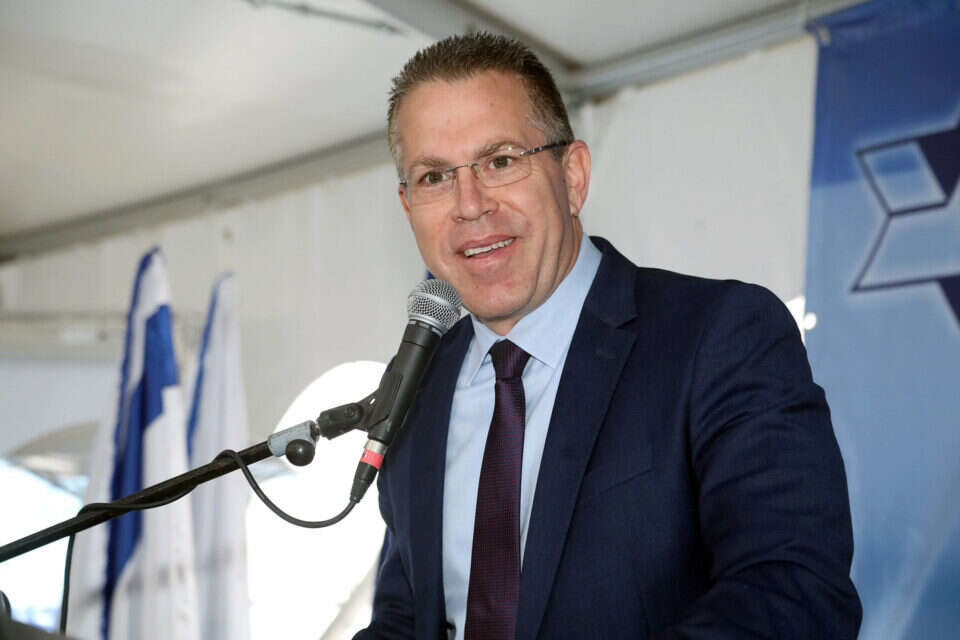 השר גלעד ארדן // צילום: גדעון מרקוביץ' , 
