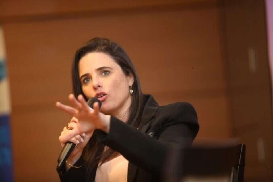 "גוש הימין לא צריך להילחם זה בזה". השרה איילת שקד // צילום: יהושע יוסף , 