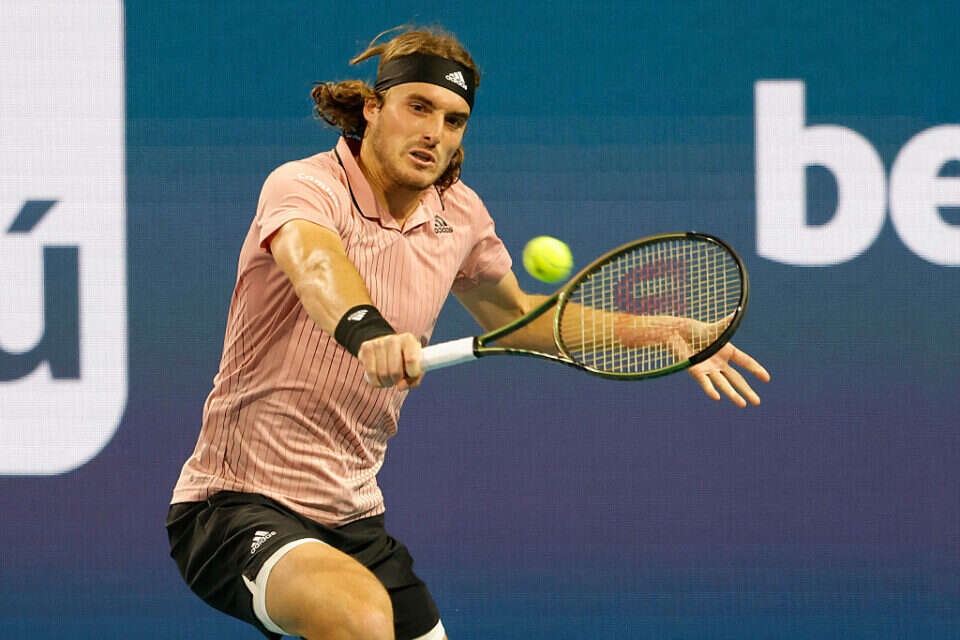 סטנפוס ציציפאס במיאמי. עורר סערה חדשה , USA TODAY Sports
