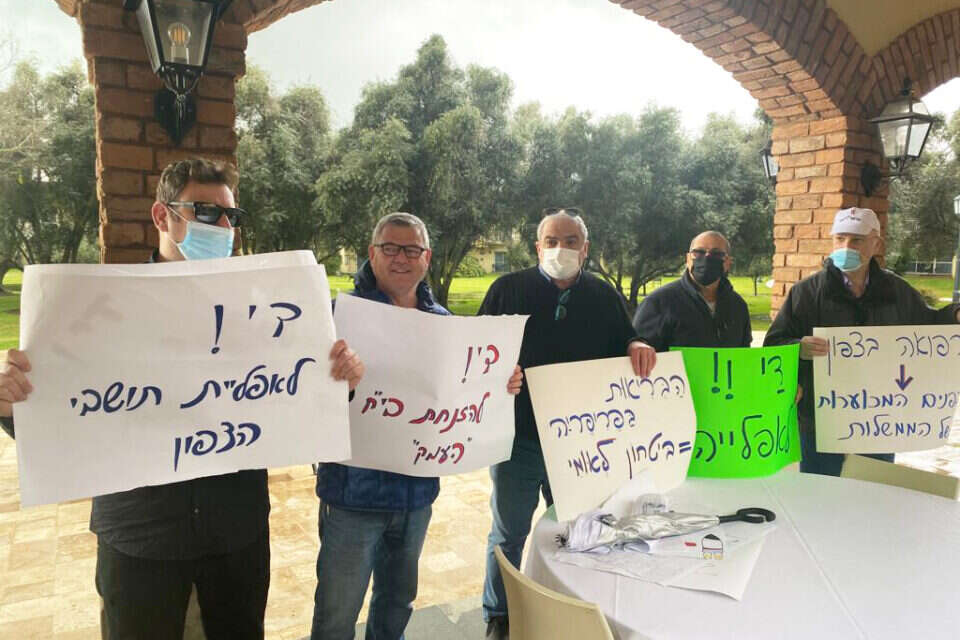 מחאת הרופאים בכנס בקיבוץ כפר בלום , 