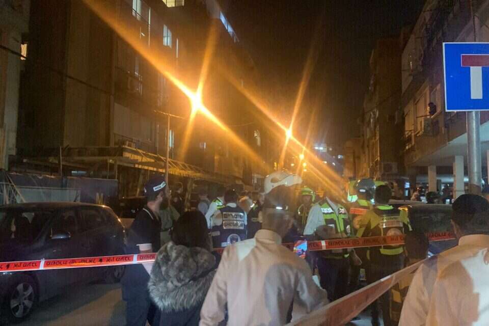זירת הפיגוע בבני ברק , ללא