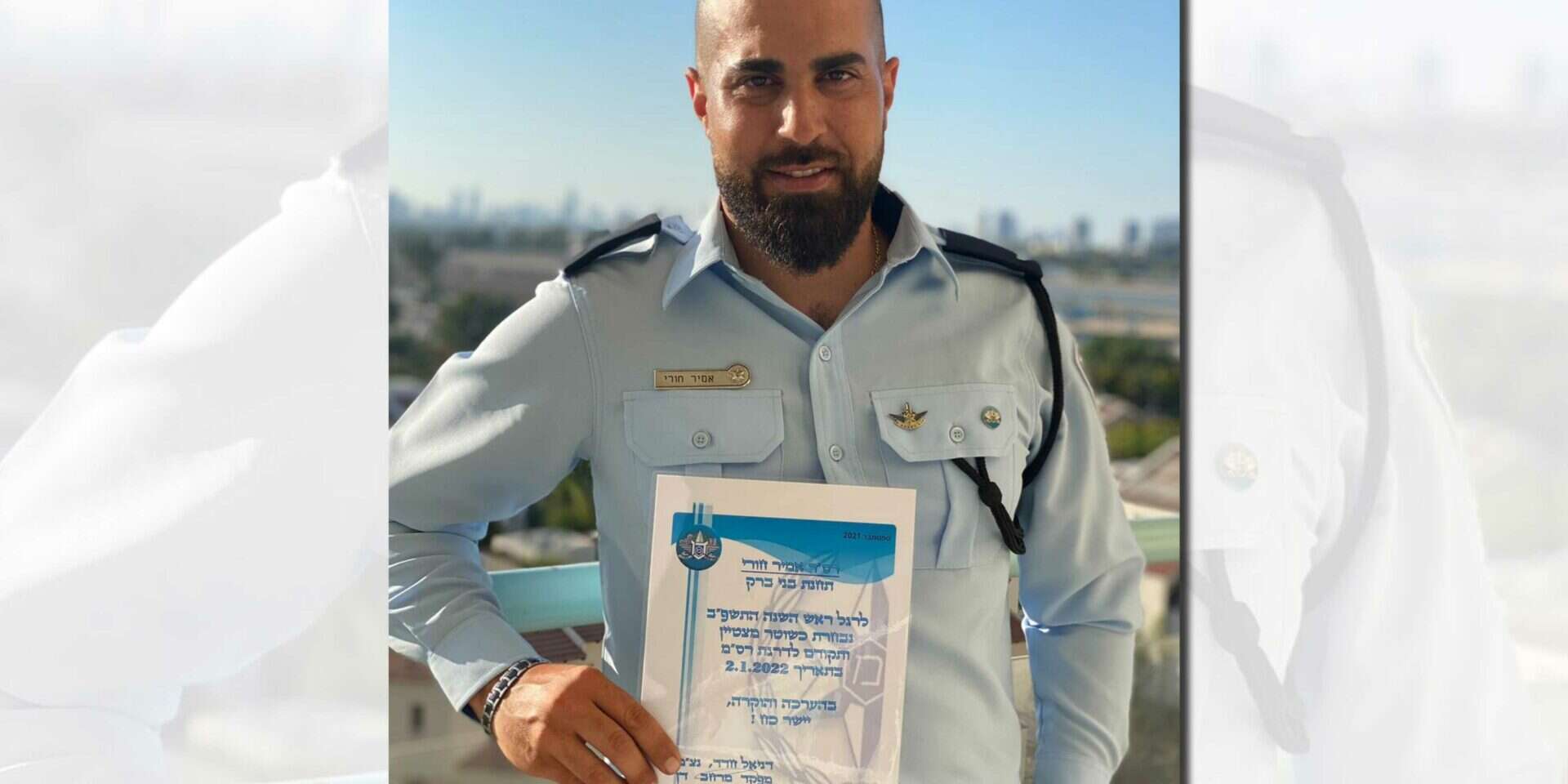 חירף נפשו כדי לעצור את מסע ההרג: רס"מ אמיר ח'ורי , באדיבות המשפחה