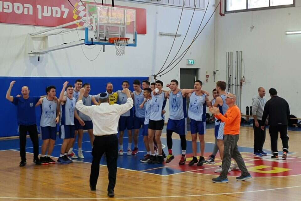 ישיבת בני עקיבא גבעת שמואל. גמר ליגת הישיבות התיכוניות בפתח , 
