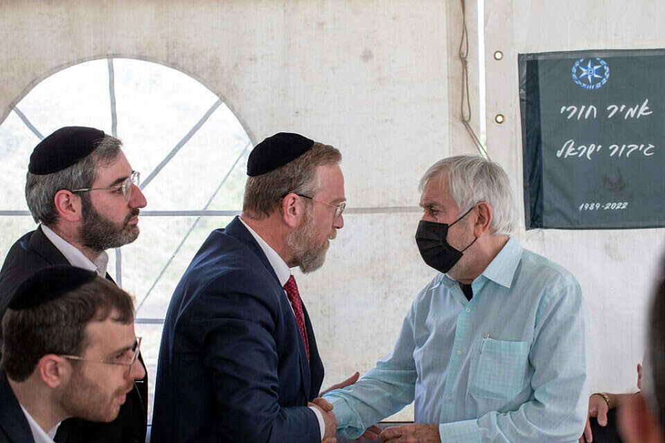 ג'ריס חורי, אביו של אמיר ז"ל עם ח"כ יצחק פינדרוס , מישל דוט קום