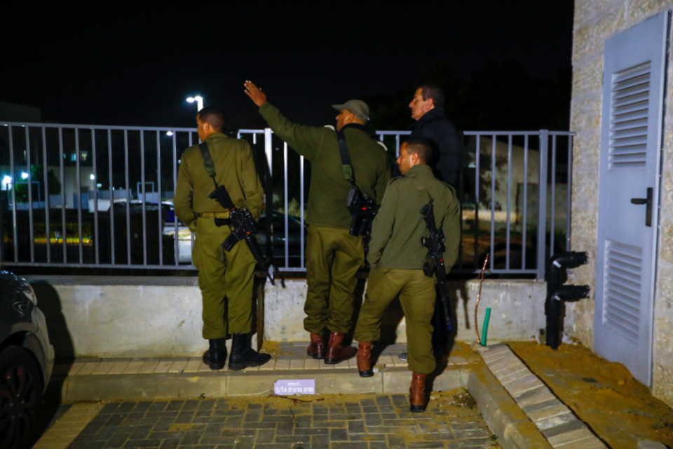 כוחות צה"ל בשדרות // צילום: יהודה פרץ ,