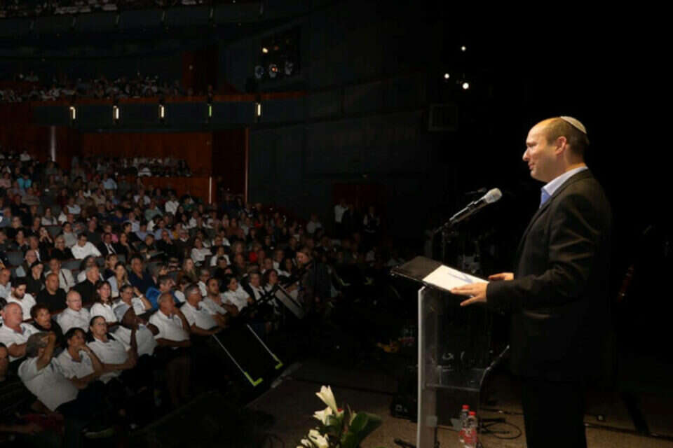 השר נפתלי בנט. "סמוך על הרמטכ"ל" // צילום: גדעון מרקוביץ' ,
