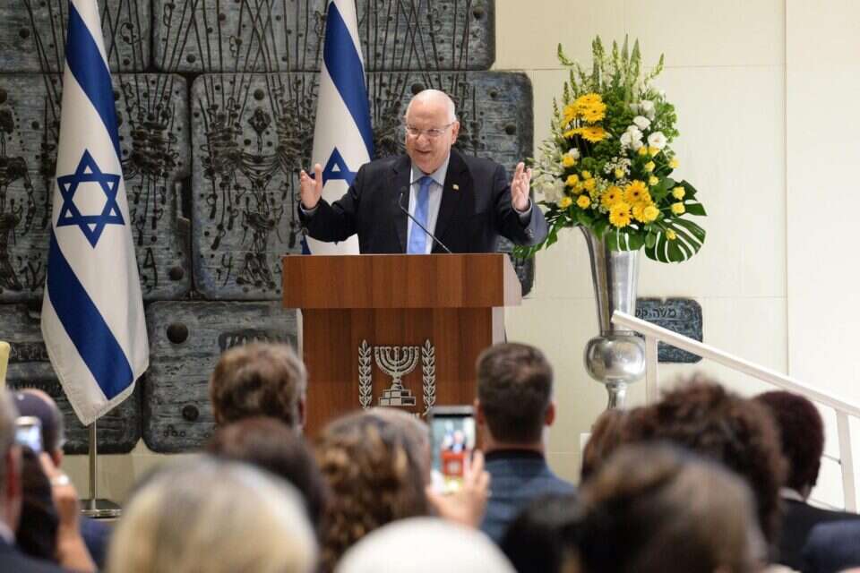 הנשיא בכנס // צילום: מארק ניימן, לע"מ ,