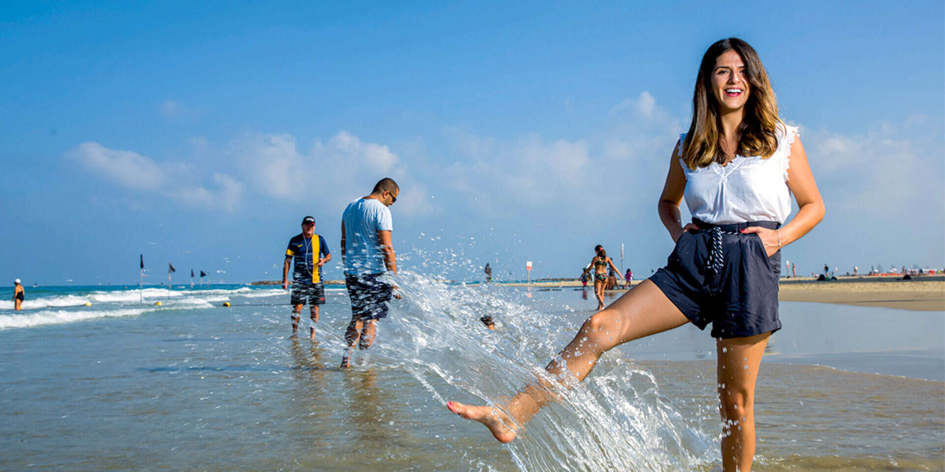 צילום: יהושע יוסף // "עד היום, כשאני נזכרת בילדות שלי, אני זוכרת בעיקר את החופשות בישראל". טיילור עמרני , 