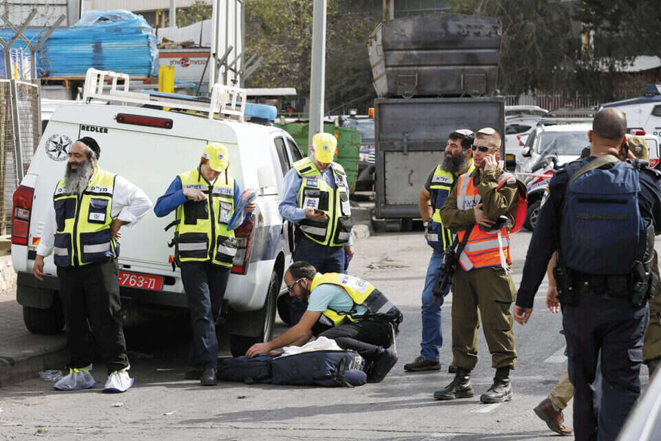 צילום: אי.אפ.פי // המחבל לא הושפע מהיעדר אופק מדיני, ממצב הפלשתינים בעזה, מאבטלה ומחוק הלאום ,