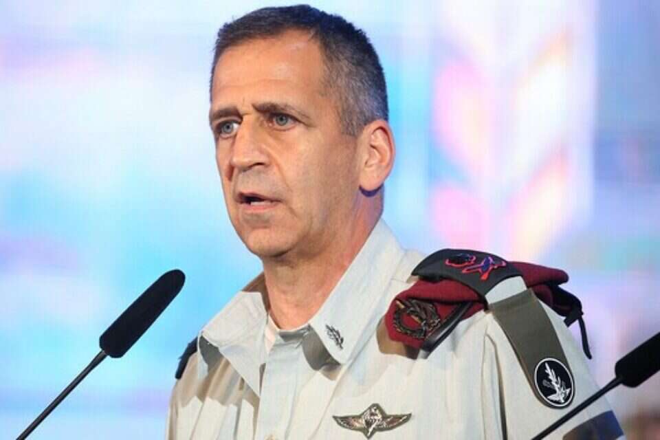 אלוף אביב כוכבי בכנס הפלמ"ח // צילום: ,