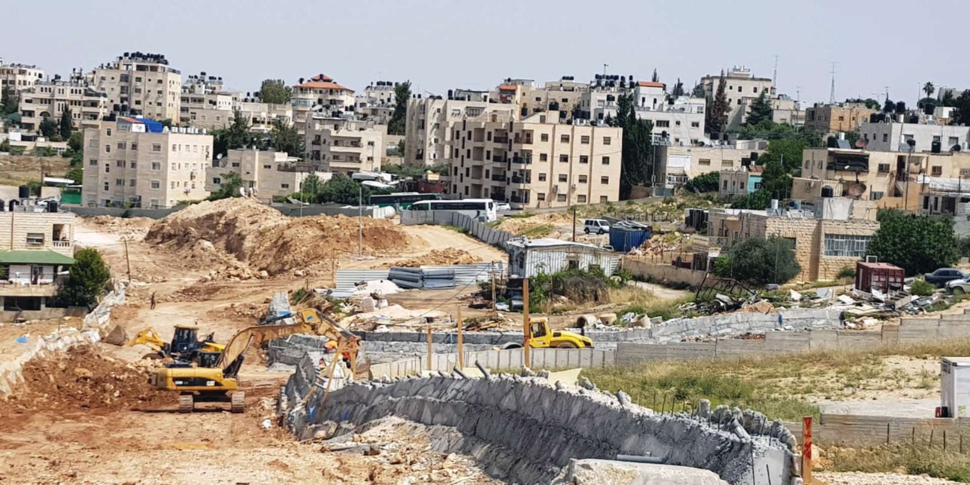 אזור הבנייה בבית חנינא ,