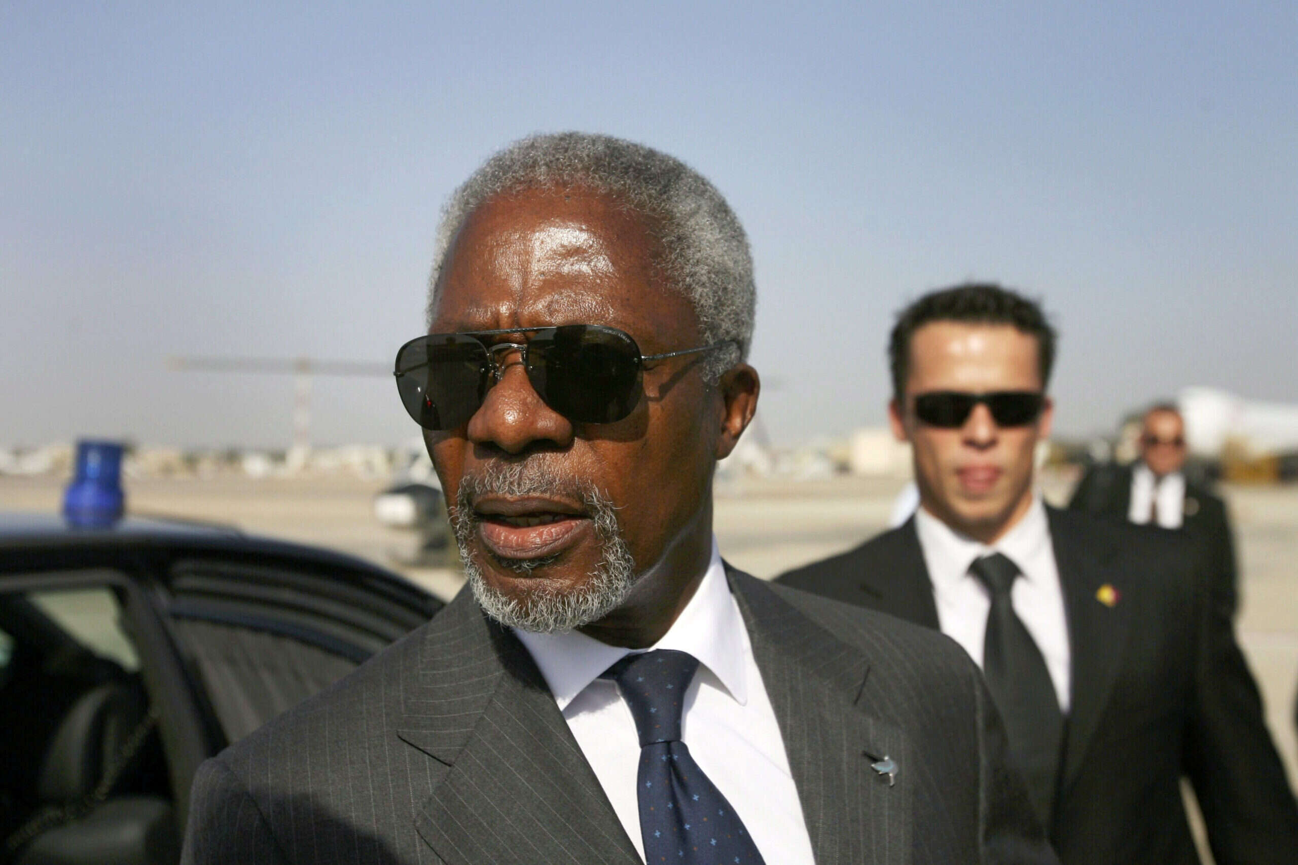 "ישראל המוסרית חייבת לעשות הכול כדי למנוע פגיעה בחפים מפשע, ובאופן ברור היא נכשלה בכך". קופי ענאן , אוריאל סיני EPA