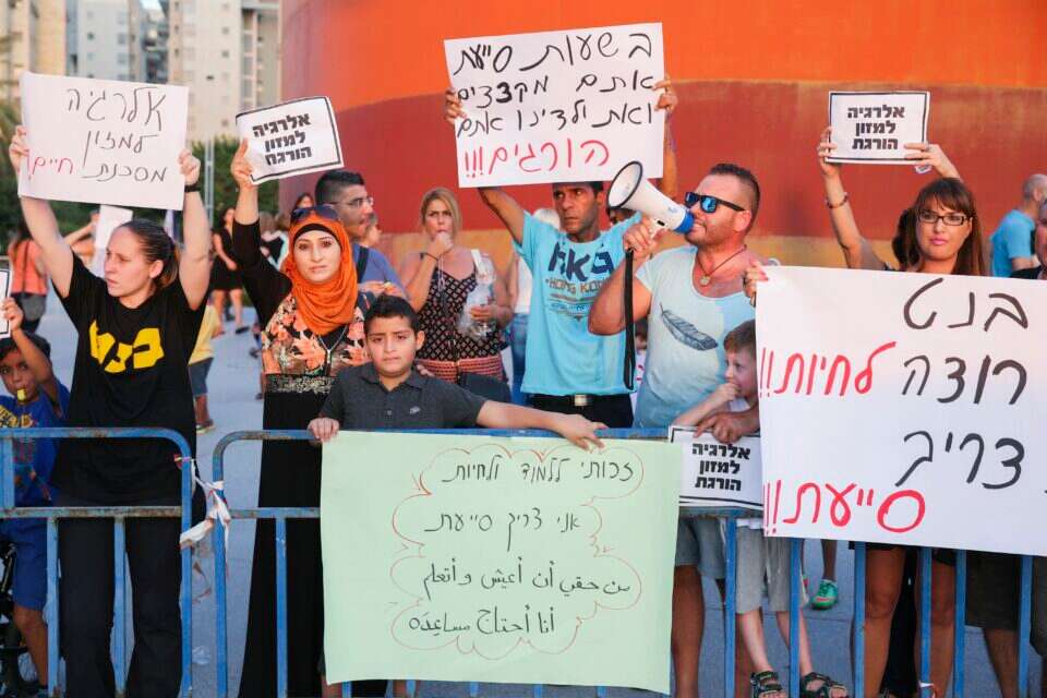 המחאה עושה את שלה // צילום: יהושע יוסף , 