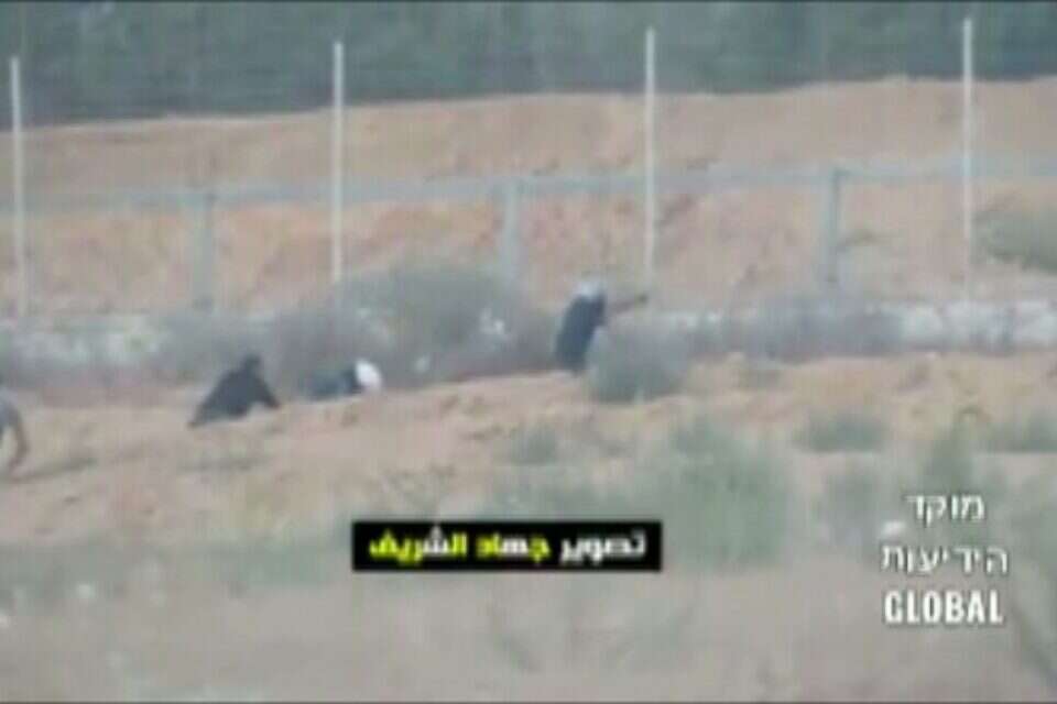 ניסיון החדירה מרצועת עזה, אתמול // צילום מסך ,