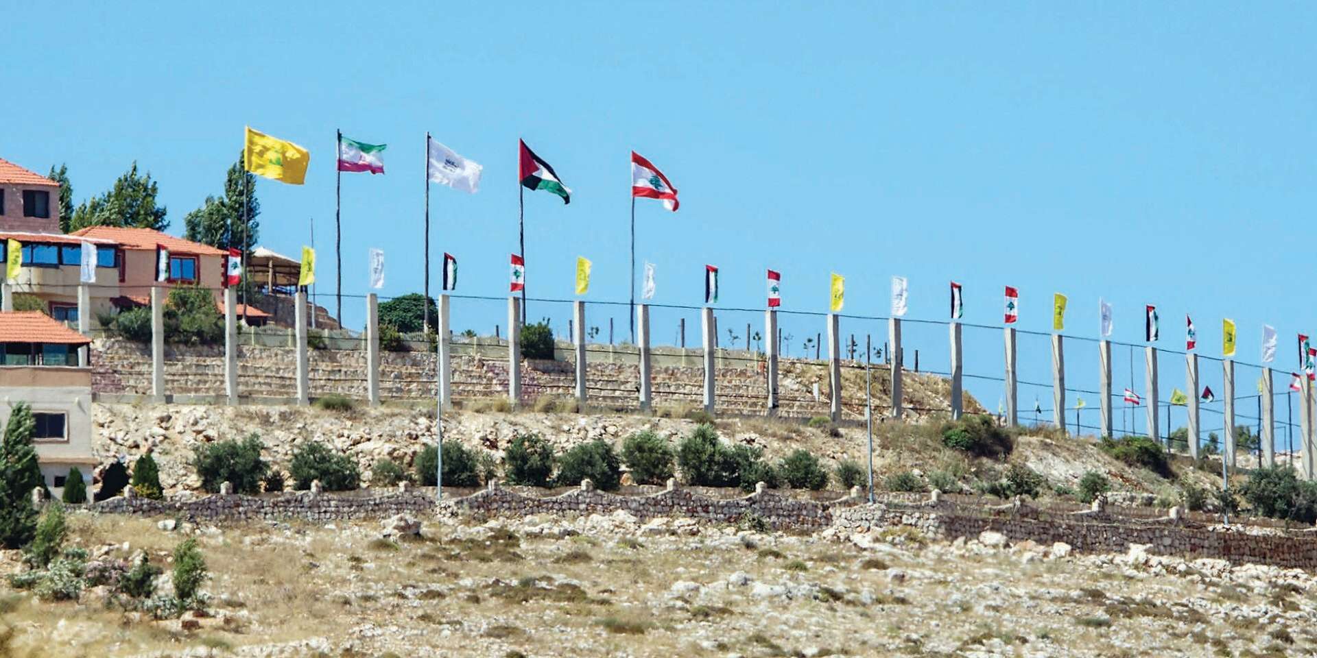 הדגלים מול ישראל // צילום: אייל מרגולין/ג'יני , 