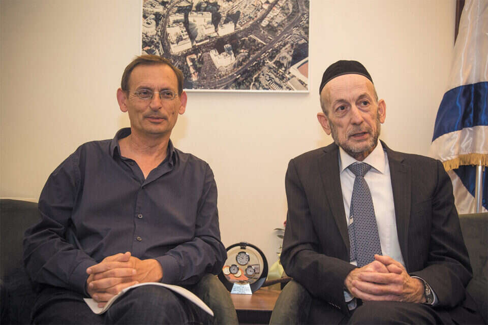 מקלב וחנין. קוראים זה לזה בשמם הפרטי // צילום: אורן בן חקון , 