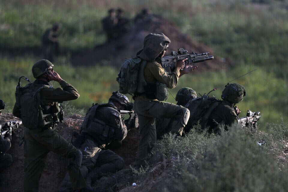 חיילי צה"ל בגבול עזה // צילום: זיו קורן , 