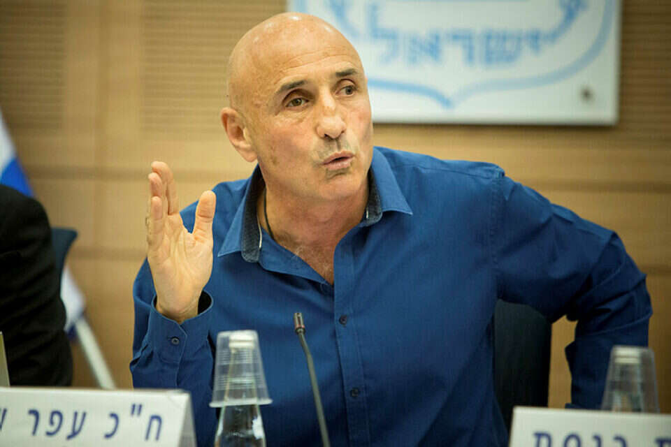 "צדק מתבקש עם אנשי קבע". ח"כ שלח // צילום: אורן בן חקון ,