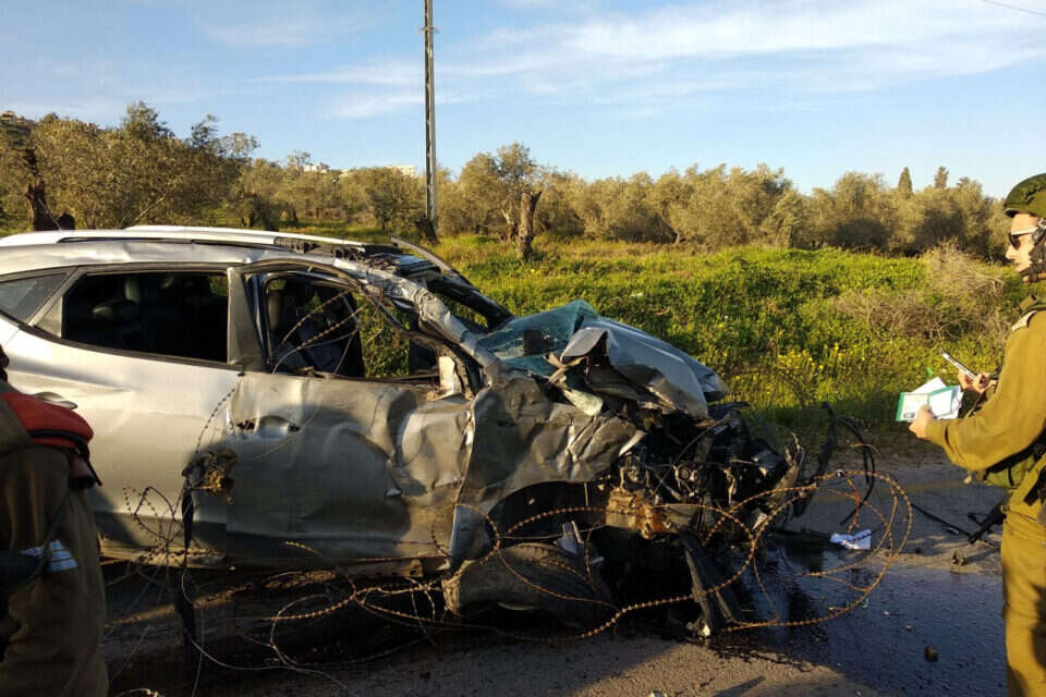 זירת הפיגוע הקשה // צילום: דוברות מד"א // זירת הפיגוע הקשה // צילום: דוברות מד"א ,