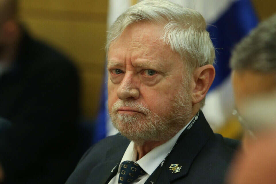 מבקר המדינה, השופט בדימוס יוסף חיים שפירא // צילום: אורן בן חקון ,