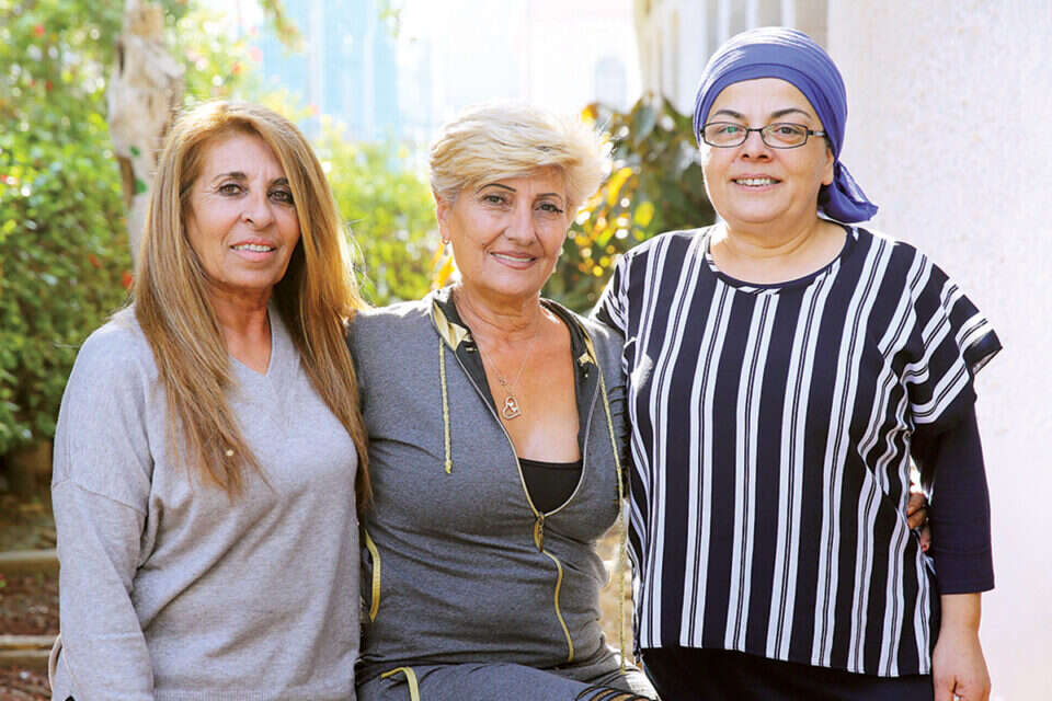 צילום: לירון מולדובן // רוזן כהן (מימין) והחברות ,
